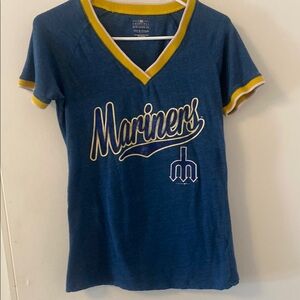 5th & Ocean Blue and Yellow Short Sleeve Tee